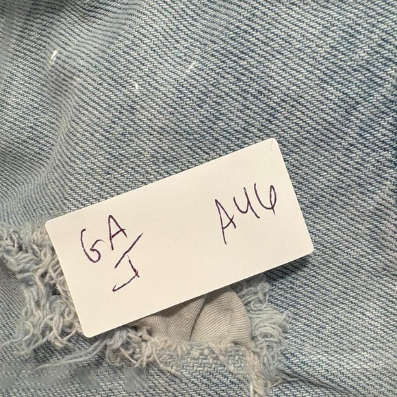 Good American Distressed  Straight Leg Pants - Picture 8 of 8